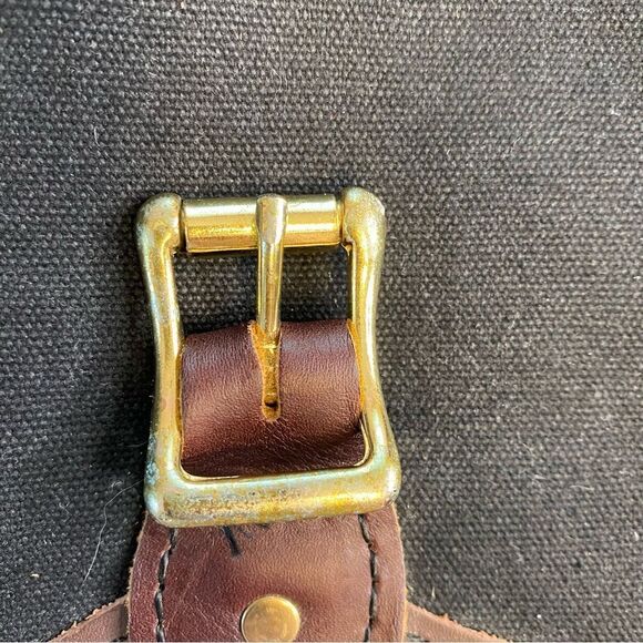 Duluth Pack Black Custom Made Large Deluxe Shell Crossbody Purse One Size - Picture 8 of 14